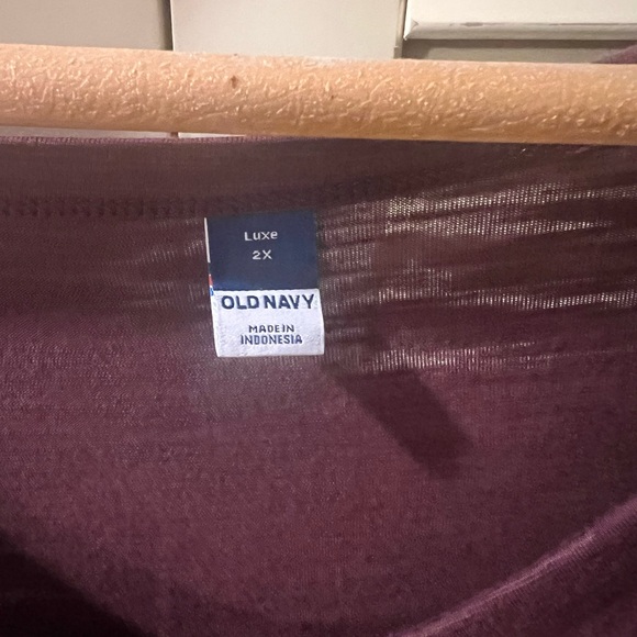 Women's Plum Long Sleeve Top - Picture 2 of 3